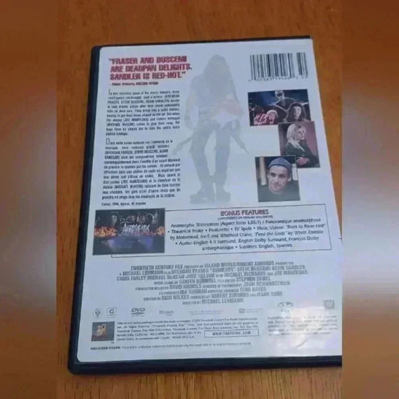 Airheads  Radio Rebels DVD. Adam Sandler, Steve Buscemi, Brendan Fraser - Picture 2 of 4